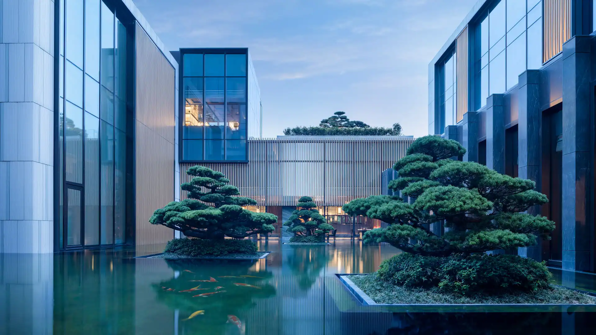 Water Feature Bonsai Fish