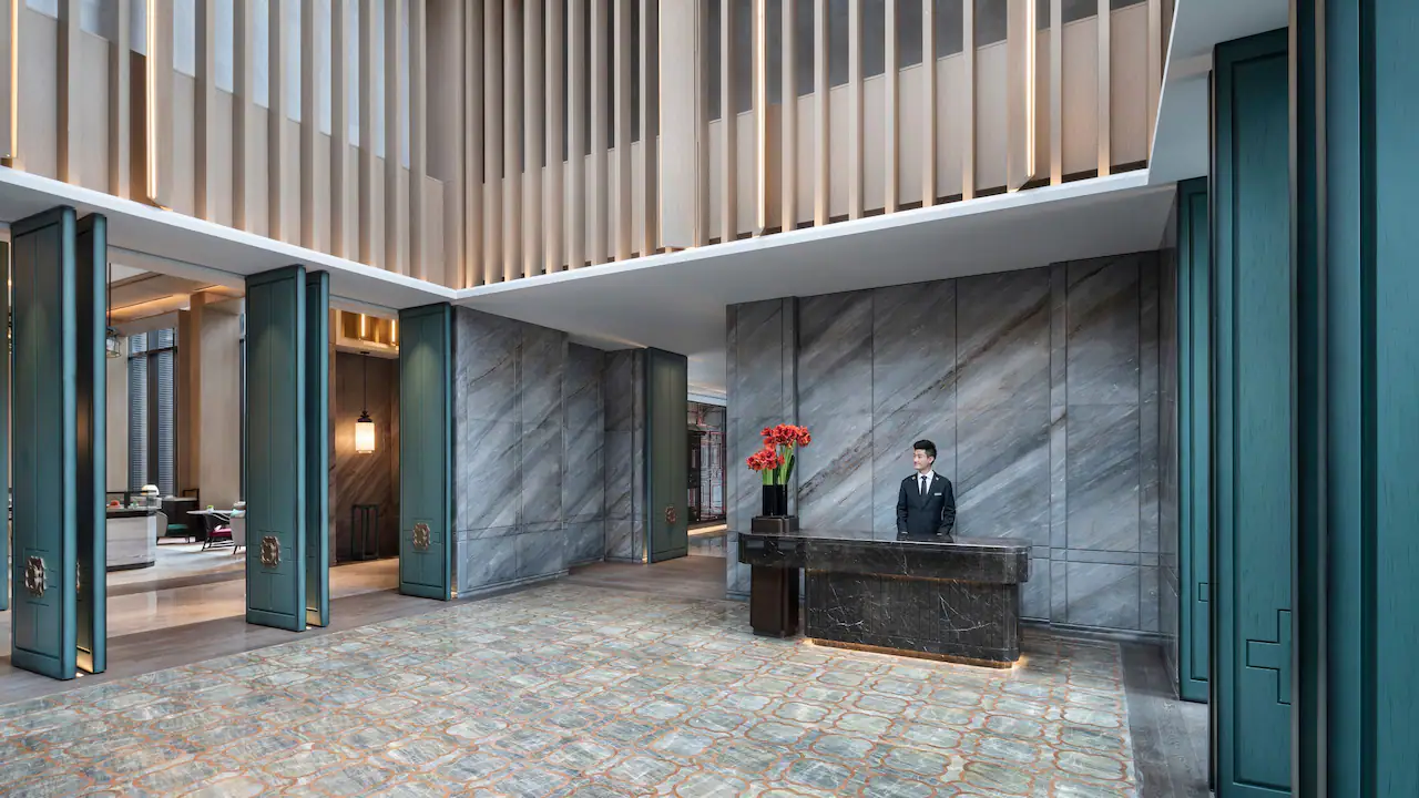 Lobby Concierge at Park Hyatt Suzhou